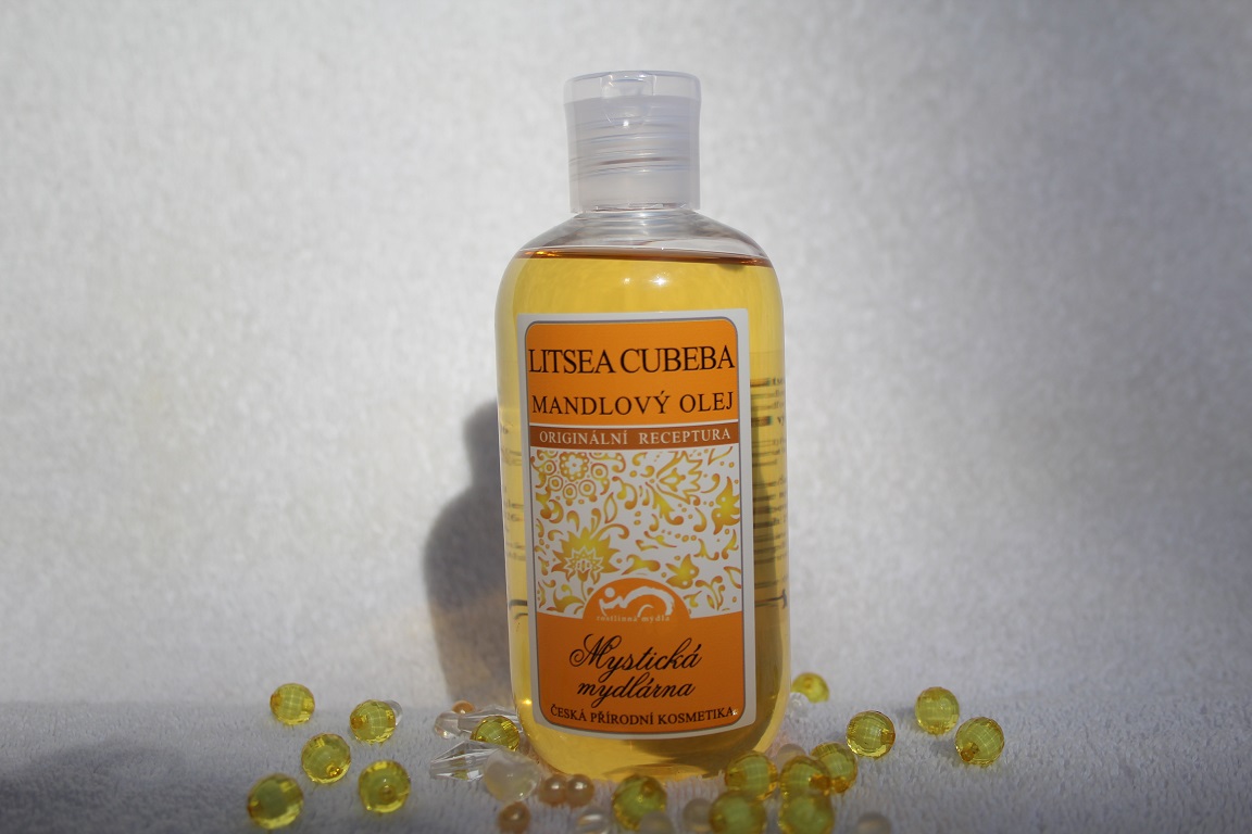 Mandlový tělový olej Litsea cubeba - 250ml Mandlový tělový olej Litsea cubeba - 250ml